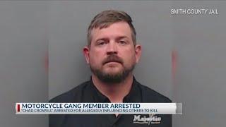 East Texas man arrested for directing members of 'outlaw motorcycle gang' in 2020 murder