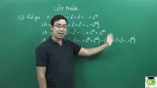Toán nâng cao lớp 6 | Rút gọn lũy thừa