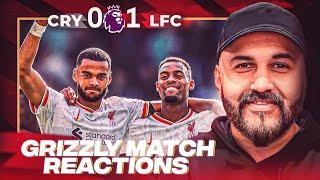 GRIZZLY MATCH REACTION|| 3 POINTS AND A MORLEYS  | Palace 0 Liverpool 1 