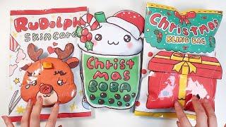 Christmas special Blind bags unboxing l ASMR