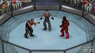 Fire Pro - Taz vs Ahmed Johnson