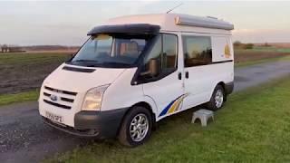 FORD TRANSIT CAMPER VAN CONVERSION BY LEISURE KING EBAY AUCTION CV59GPZ