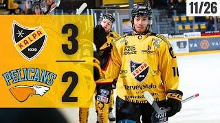 pelicans - kalpa (2-3) Maalikosste- 11/26/2024 SM Liiga Highlights 2024/2025