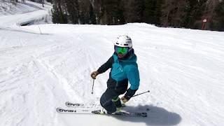 Skifahren Ischgl carvin kurzschwung