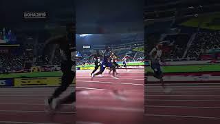 Justin Gatlin is so fast #shorts #viral #trackandfield