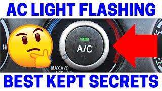 Car AC Not Cooling - AC Light Flashing