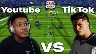 I played the #1 Madden player ON TIKTOK! AB Got Game vs Zeshavn