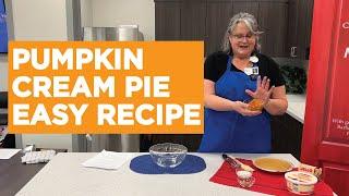 Easy Pumpkin Cream Pie Recipe | Mosaic Life Care