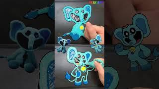 Poppy Playtime Chapter 3 : Smiling Critters - Bubbaphant, Pancake art challenge (FNF Music) #shorts