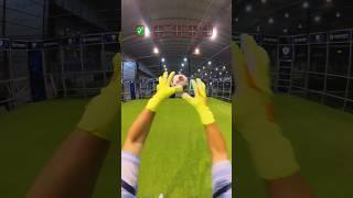 Goalkeeper POV: Can He Score 5 in a Row? Footbot Training Challenge!#pov #goalkeeper #footbot