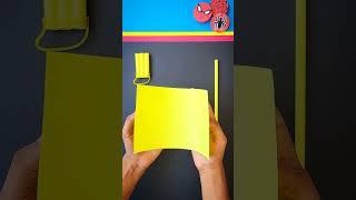 how to make spiderman web shooter , homemade spiderman launcher , best paper gun