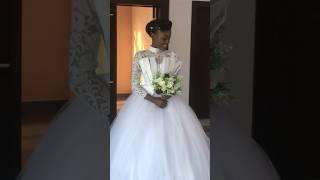 Modest natural bride️ #modesty #shortsfeed #wedding #messagebelievers #naturalhair #branham