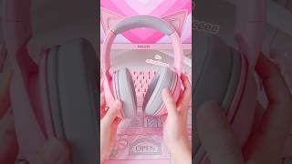 Unboxing Razer Kraken BT Kitty Edition! #shorts #kawaii #gaming #setup