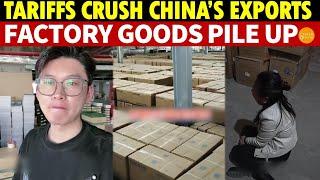 U.S. Tariffs Crush China’s Exports, Factory Goods Pile Up, Foreign Trade Owners Fight to Survive