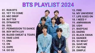 BTS BEST SONGS PLAYLIST 2024