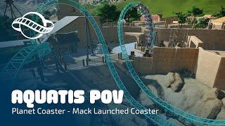 Planet Coaster – Adventure Island – Mack Coaster Aquatis POV