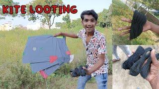 Kite Looting  | Kite Catching | Patang lootere | Kite catching tricks | kites vlogs