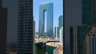 Dubai Marina view from Room #travel #shorts #dubaimarina