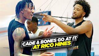 Cade Cunningham, Ausar Thompson & Bones Hyland GO AT IT at Rico Hines Runs!