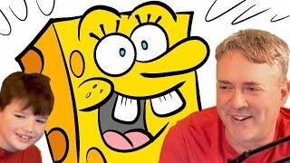 Father and Son SpongeBob Animation