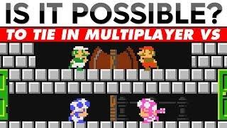 Is It Possible To TIE In Mario Maker 2 Multiplayer Versus???