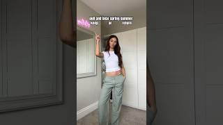 pull and bear keep or return #fashionhaul #fashionvideo #pullandbear #haul #fashion #keeporreturn