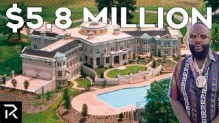 Inside Rick Ross’ 109 Room Mansion