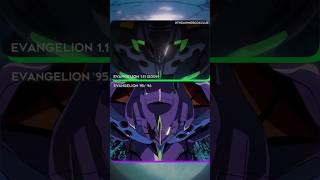 Evangelion Rebuild 1.11 vs. Neon Genesis Evangelion 1995 Part 1 | #shorts #anime #evangelion