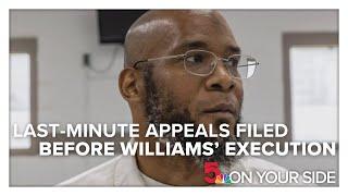 Execution looms for Marcellus Williams, last-minute appeals have been filed