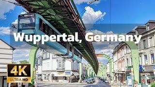 Wuppertal, Germany l Walking Tour 4K