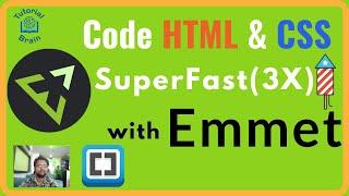 Emmet - Code HTML & CSS Super Fast (Lesson 1)