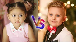 Kid Roma (Kids Roma Show) Vs Elle Lively McBroom (The ACE Family) Transformation | From Baby To Now