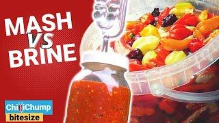 Mash vs. Brine Chilli Pepper Fermentation