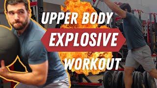 Try this Explosive Upper Body Workout (Rugby, Combat Sports, Former Athletes)