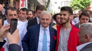 Binali Yıldırım Bağcılar'da vatandaşlarımızla birlikte.