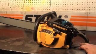 The chainsaw guy shop talk Pioneer P42 chainsaw 725