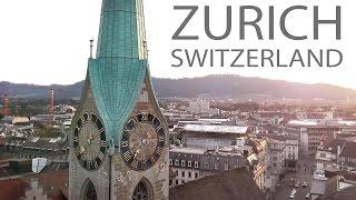 ZURICH SWITZERLAND | Aerial View 4K