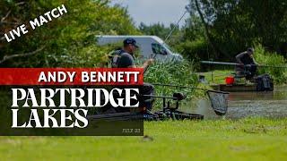 Andy Bennett Angling at Partridge Lakes - LIVE FISHING MATCH