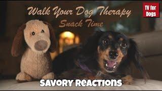 Delicious Moments: Snack Time with Walk Your Dog Therapy!