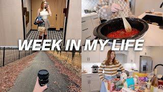 VLOG | Grocery Haul, Decluttering, Work Days + Easy Fall Recipes