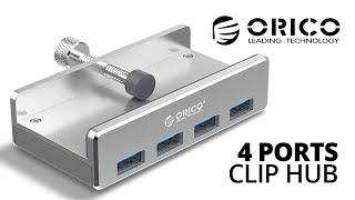 ORICO 4 Ports USB Clip Hub, Unboxing