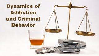 Revealing the Dynamics of Addiction and Criminal Behavior