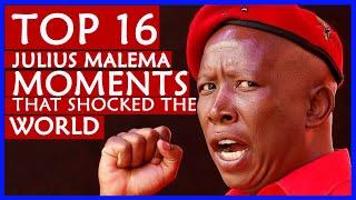 TOP 16 JULIUS MALEMA MOMENTS THAT SHOCKED THE WORLD