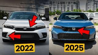 Honda Civic 2025 vs 2022 | NEW Interior - Exterior Design