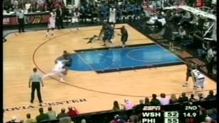 Allen Iverson 47 pts,12 ast vs Gilbert Arenas 33 pts,8 ast,season 2006, 76ers vs wizards