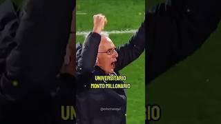 Universitario surprises with a million-dollar payout in the Libertadores. #fyp #viral #peru #liga...