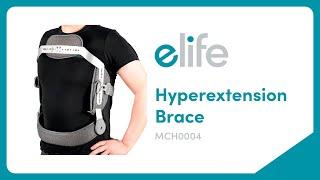 How To Wear elife® Hyperextension Brace