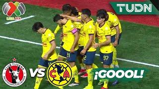 ¡TIENEN VENTAJA! Zendeja pone el primero | Tijuana 0-1 América | Liga Mx -AP2024 - J13 | TUDN