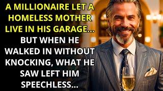 A MILLIONAIRE GIVES SHELTER TO A HOMELESS MOTHER, BUT WHAT HE DISCOVERS CHANGES HIS LIFE FOREVER