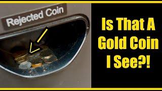 Is That Gold In The Coinstar Machine?! Old Token!